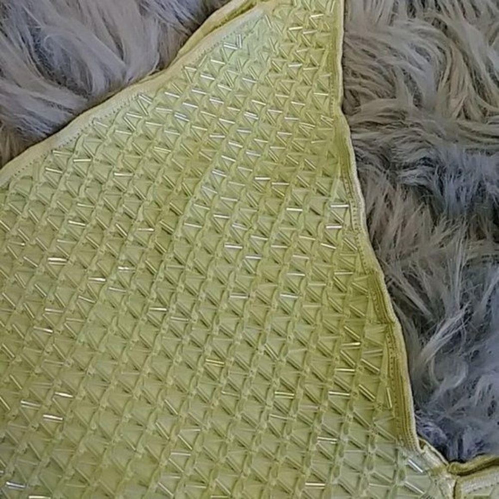 Cache Tank Top Light Green Beaded Medium - Picture 3 of 3
